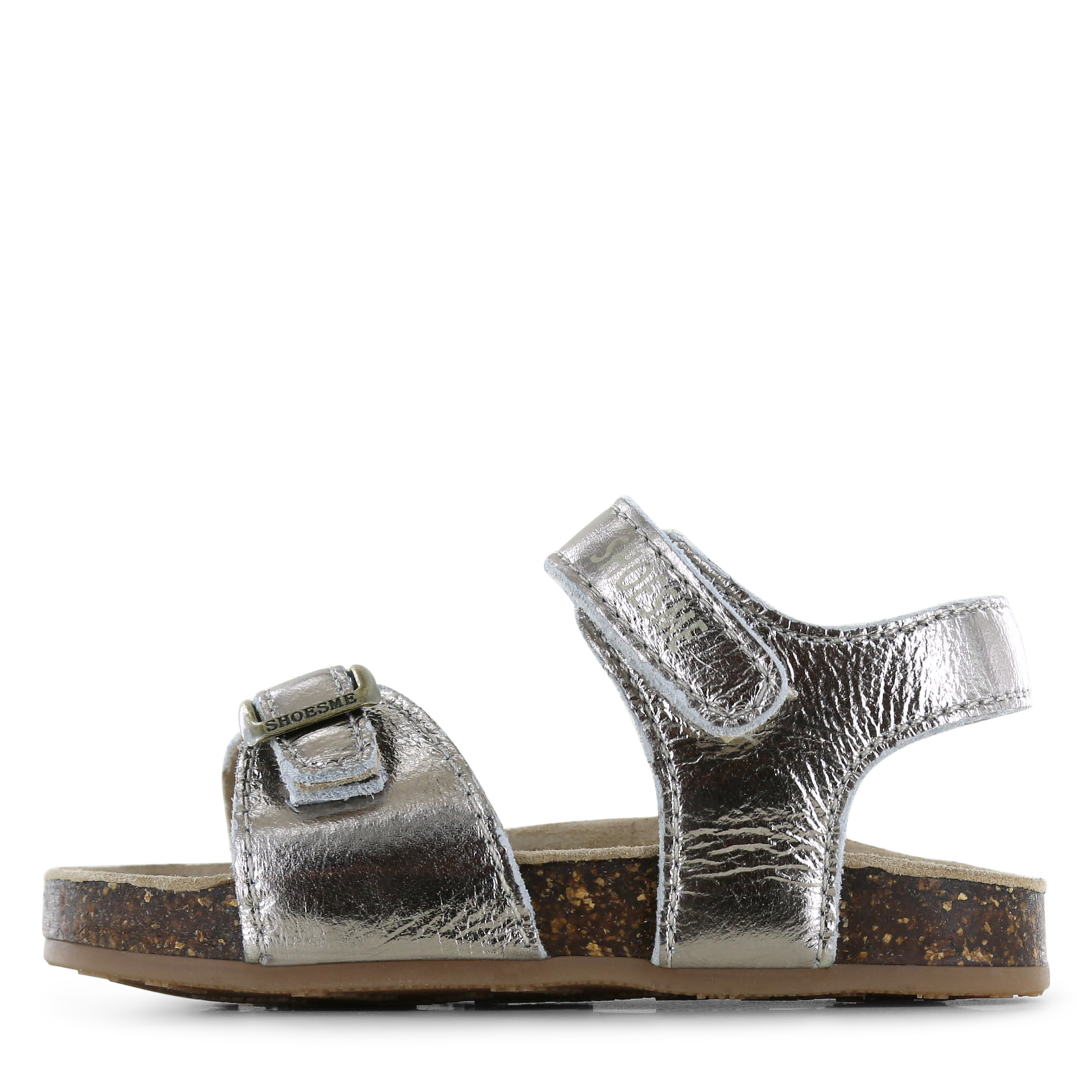 Shoesme metallic zilveren sandaal Meisjes | Maat 30