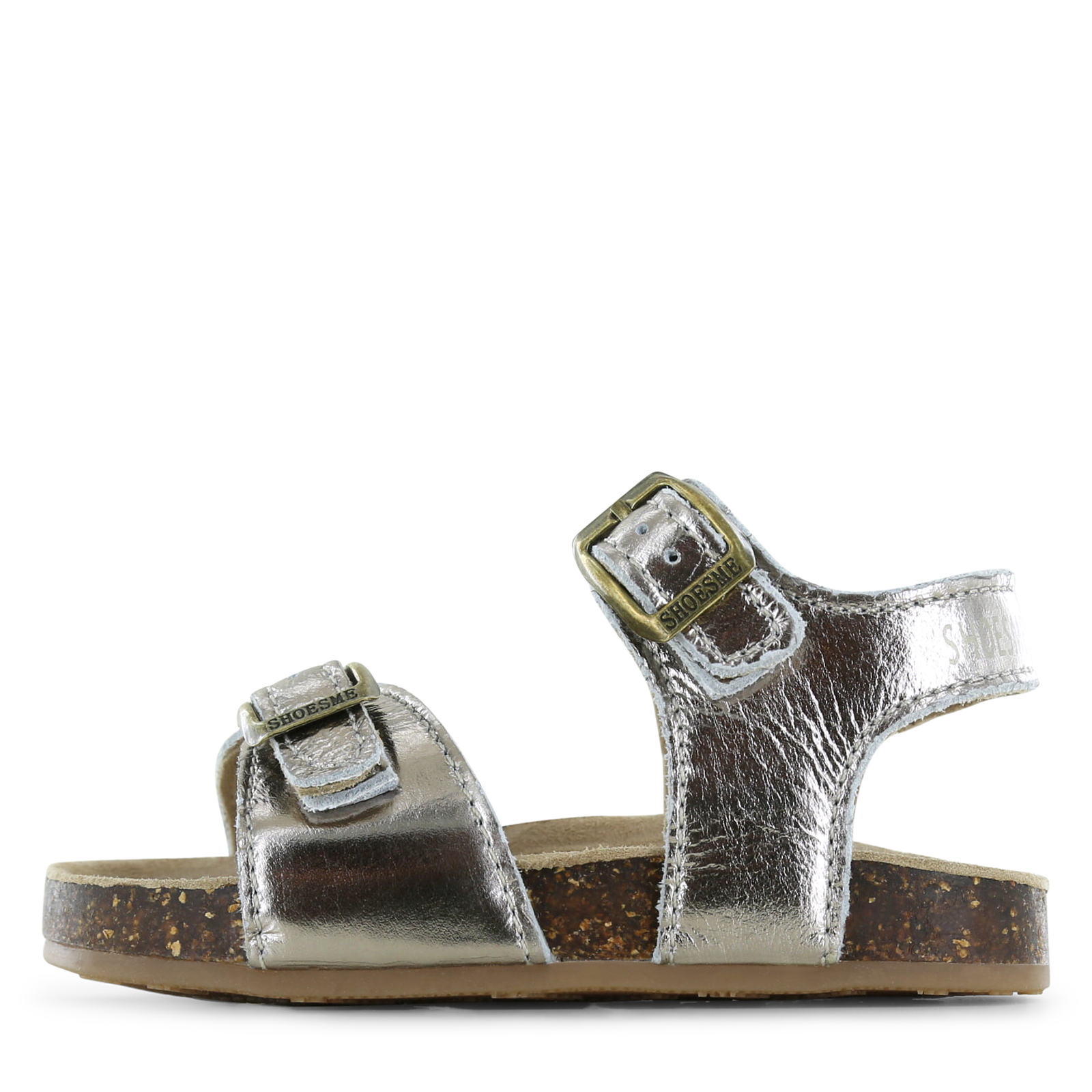 Shoesme metallic zilveren sandaal Meisjes | Maat 35