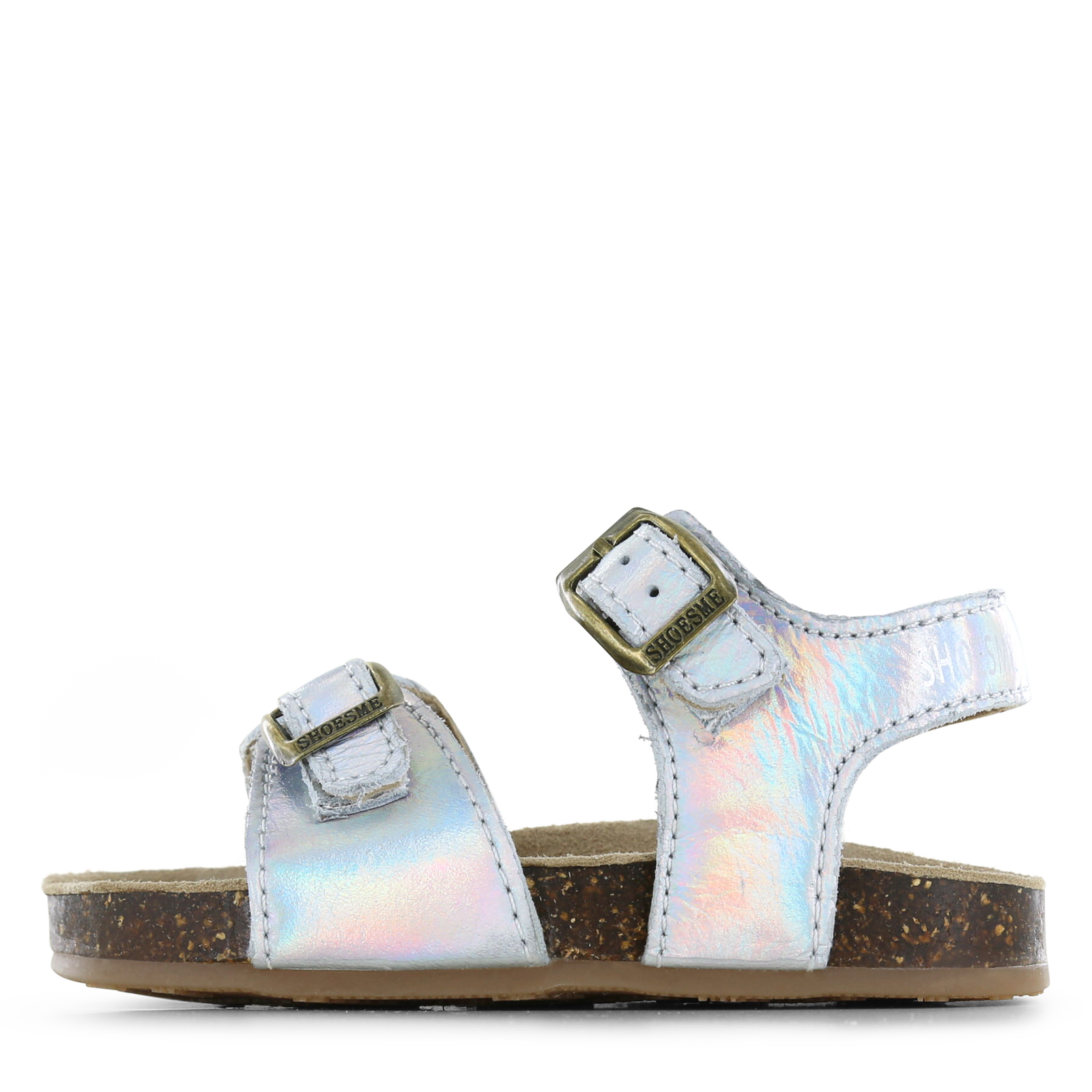 Shoesme metallic zilveren sandaal Meisjes | Maat 33